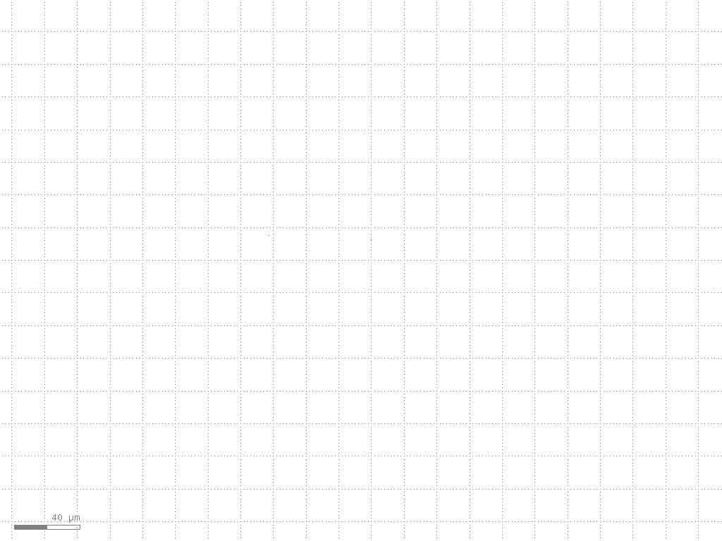 Via1 render of Gf180 Bandgap