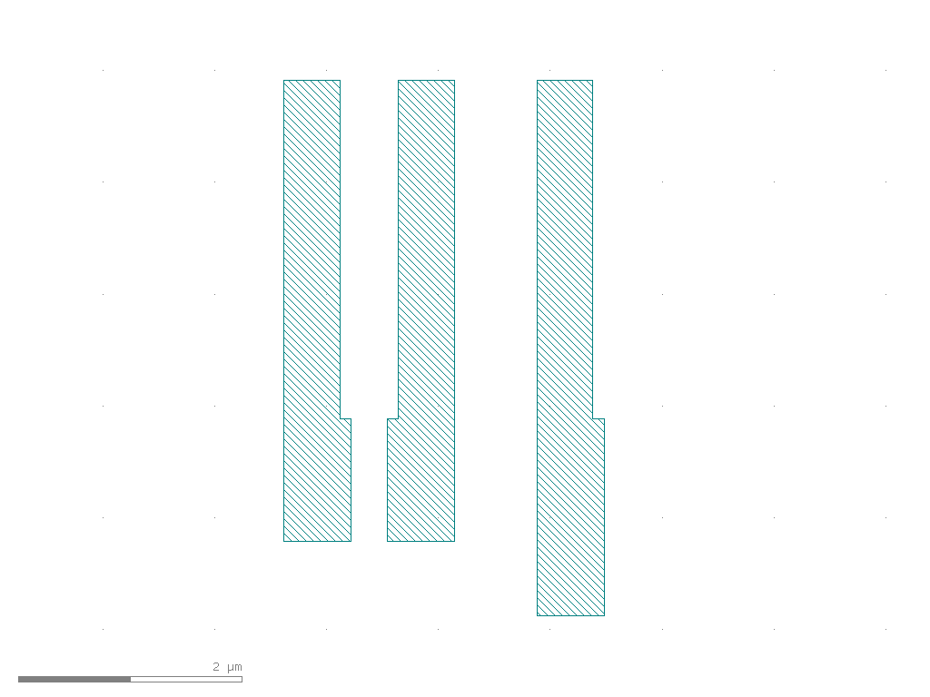 Poly2 render of gf180mcu_fd_sc_mcu9t5v0__and2_1