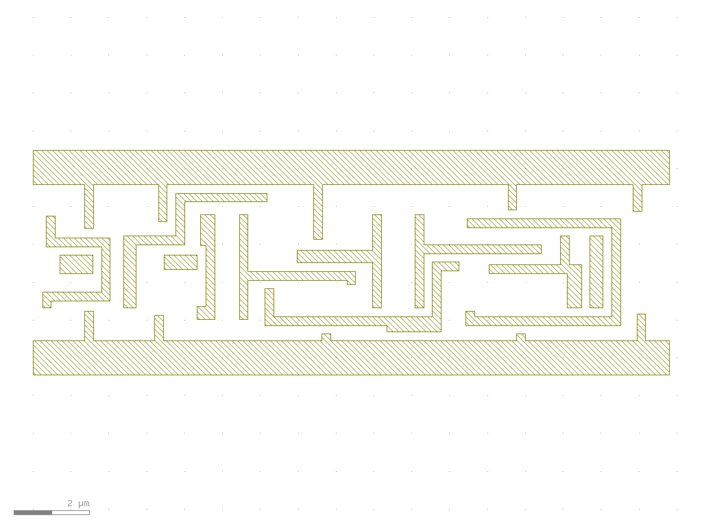 Metal1 render of gf180mcu_fd_sc_mcu9t5v0__dffnq_1