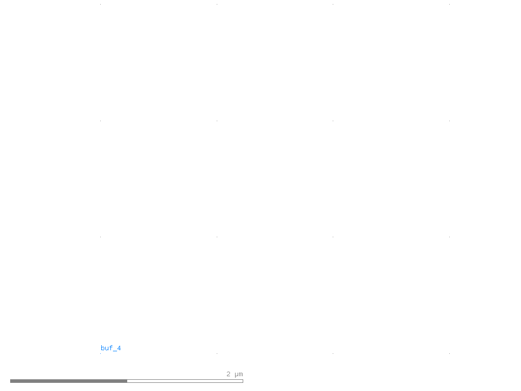 Layer 83/44 render of sky130_fd_sc_hd__buf_4